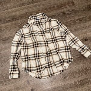 Old Navy The Boyfriend Shirt Flannel